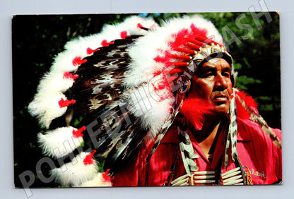 Pohlednice USA Cherokee Indian Jessie J. Lossie 1956 (M26971)