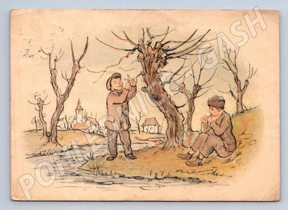 Postcard Vlastimil Rada Spring (M2699)
