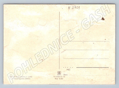 Postcard J. Lada Village Scene (M2701)