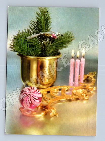 Pohlednice Vánoční motiv 1988 (M27014)