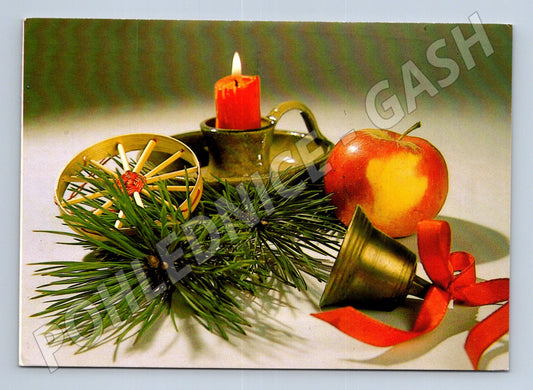 Pohlednice Vánoční zátiší 1988 (M27016)