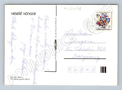 Pohlednice Vánoční zátiší 1969 (M27073)