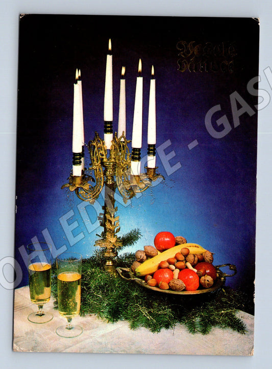 Pohlednice Československo Novoroční motiv 1962 (M27077)