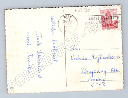 Pohlednice Rakousko vánoční motiv 1969 (M27130)