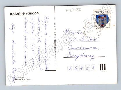 Pohlednice Vánoční zátiší (M27150)