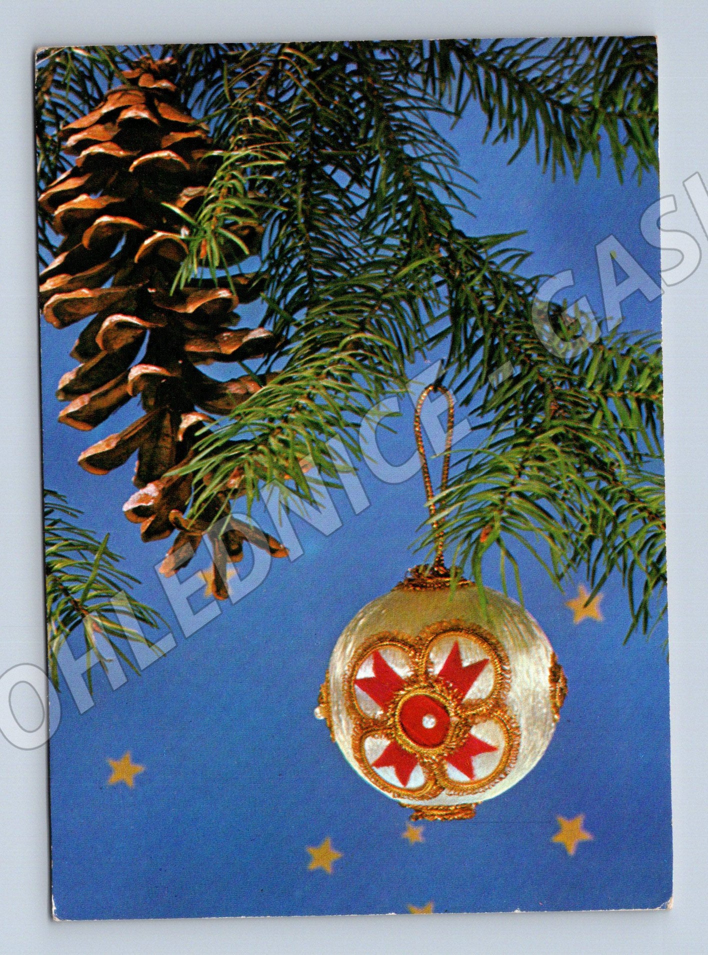 Pohlednice Československo Vánoční motiv 1973 (M27155)