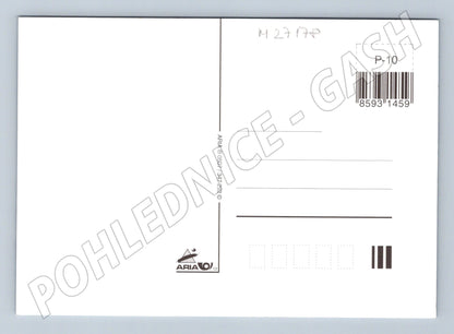 Pohlednice vánoční motiv zimní krajina (M27178)