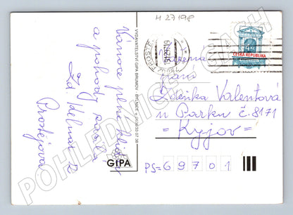 Pohlednice Vánoce Santa Claus zvířata 2006 (M27198)