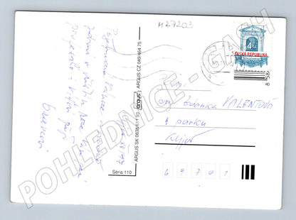 Pohlednice Vánoční zimní motiv 1993 (M27203)
