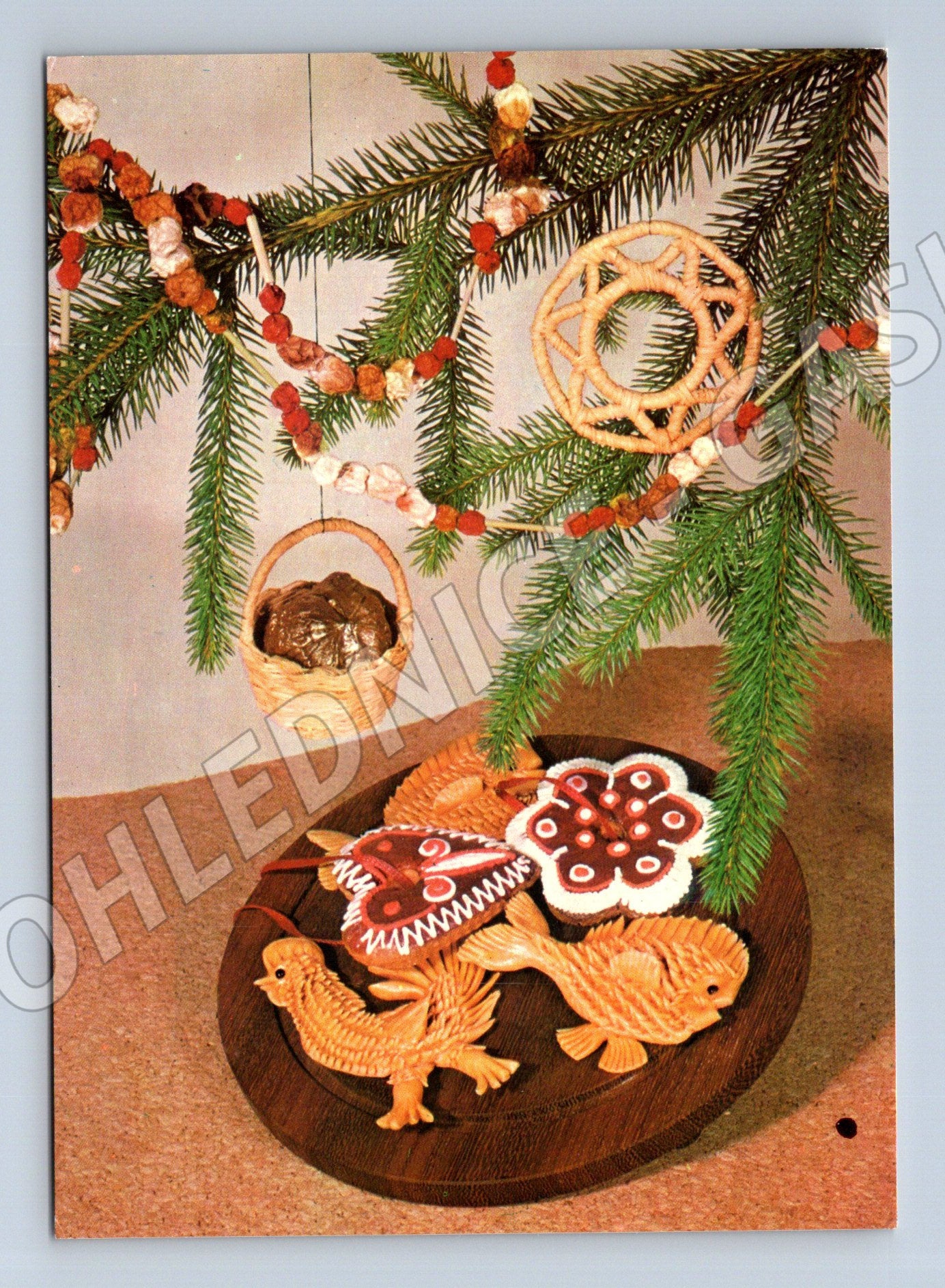 Pohlednice Praha Vánoční výstava BONSAI klubu 1980 (M27214)