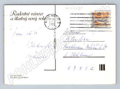 Pohlednice Vánoční ozdoby 1990 (M27231)
