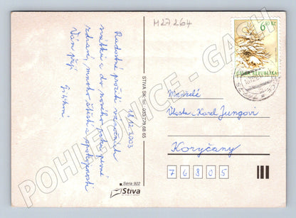 Pohlednice Vánoční dekorace se svíčkami 2003 (M27264)