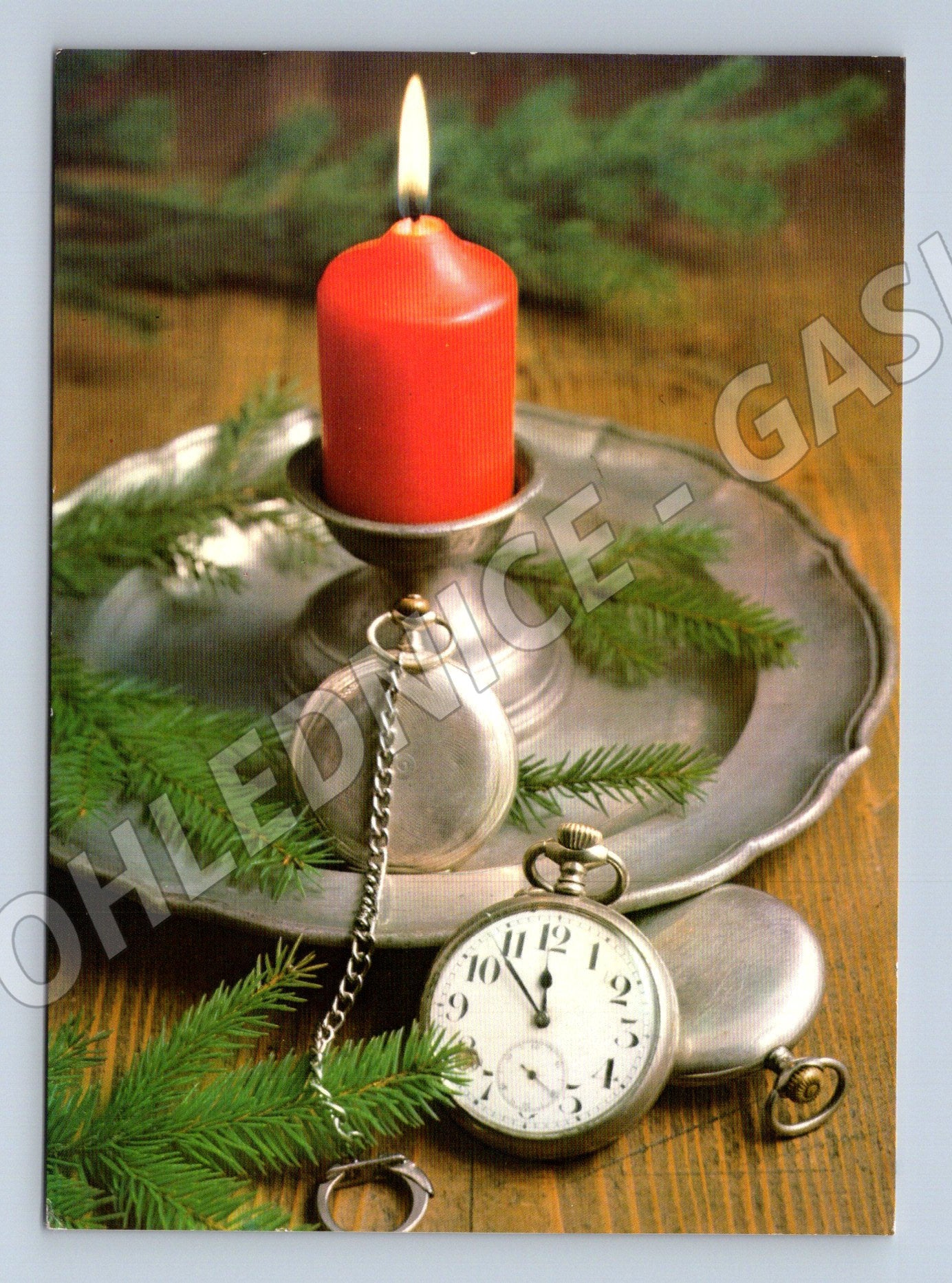 Pohlednice Novoroční motiv 1991 (M27270)