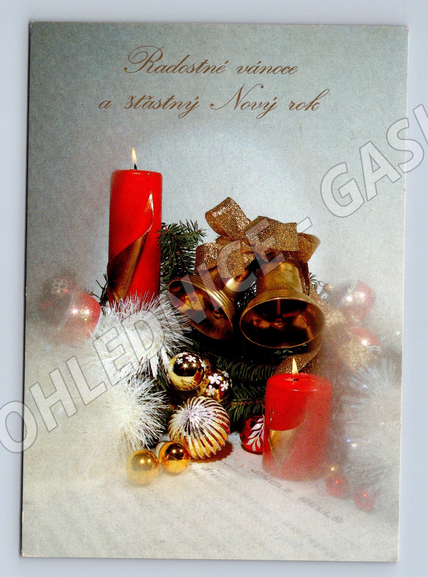 Pohlednice vánoční motiv 2001 (M27282)