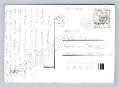 Pohlednice Vánoční zátiší 1984 (M27304)
