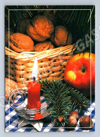 Pohlednice Vánoční zátiší 1990 (M27305)