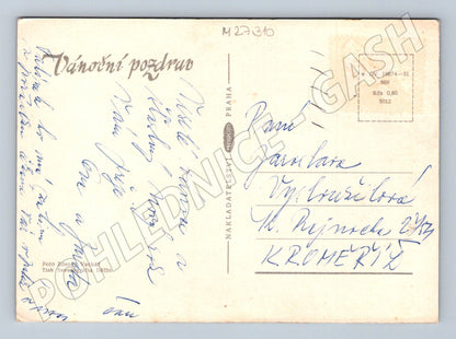 Pohlednice Vánoční zátiší (M27310)
