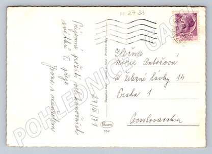 Pohlednice kuřátka zvonky Buona Pasqua (M2733)