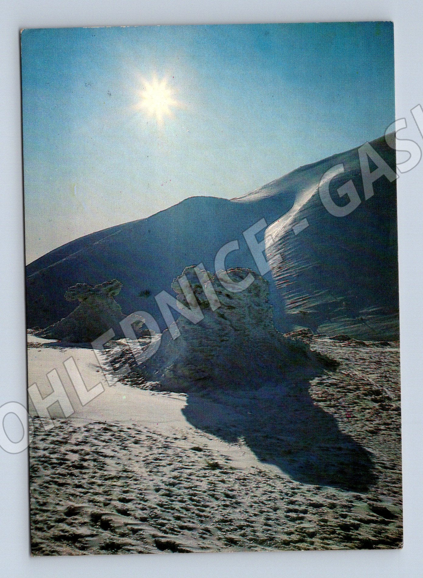 Pohlednice Vánoční novoroční horská krajina 1994 (M27341)