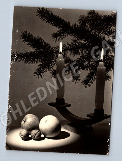 Pohlednice Vánoční zátiší 1964 (M27368)