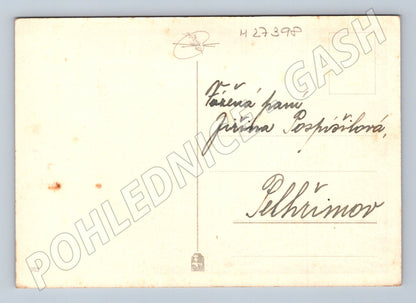 Pohlednice Pelhřimov okolí zimní krajina (M27398)