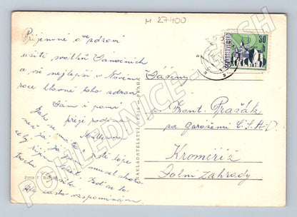 Pohlednice Vánoční Radostné Vánoce a Nový Rok 1941 (M27400)