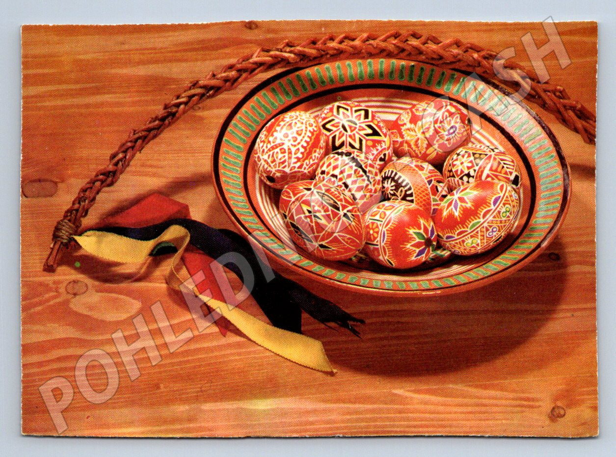 Pohlednice kraslice a pomlázka etnografie (M2741)