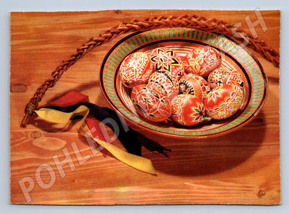 Pohlednice kraslice a pomlázka etnografie (M2741)