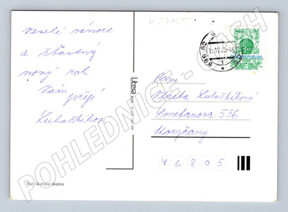 Pohlednice Vánoce Klanění tří králů 1935 (M27465)