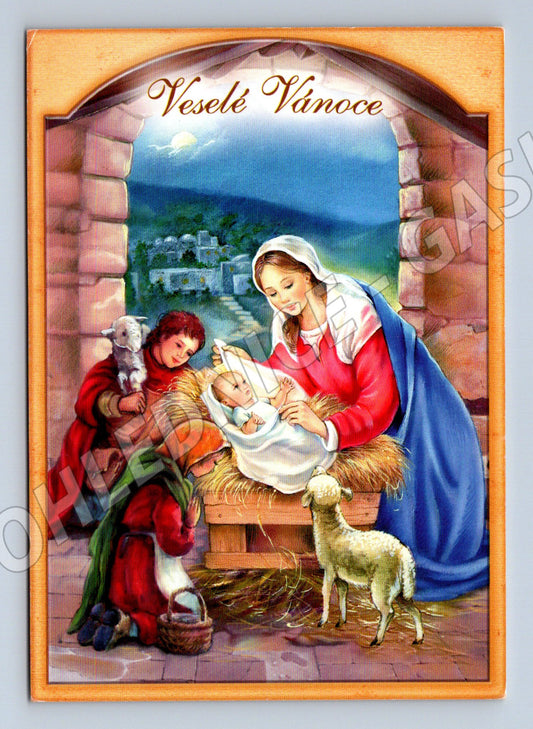 Pohlednice Vánoční betlém 2012 (M27480)