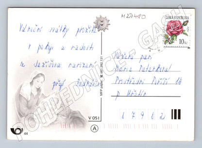 Pohlednice Vánoční betlém 2012 (M27480)