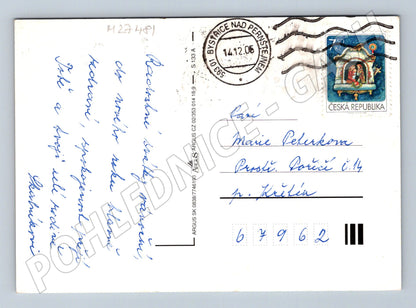 Pohlednice Vánoční motiv Betlém 2006 (M27481)