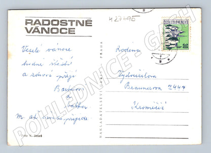 Pohlednice Vánoční Betlém (M27495)