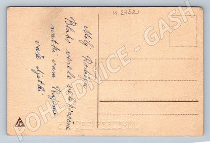 Postcard Chicks and Eggs Joyeuses Pâques (M2752)