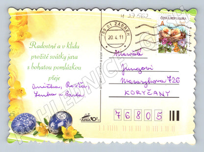 Pohlednice Velikonoční motiv 2011 (M27562)