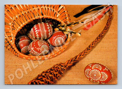 Pohlednice Velikonoční vajíčka 1982 (M27580)