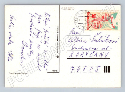 Pohlednice Velikonoční vajíčka 1982 (M27580)