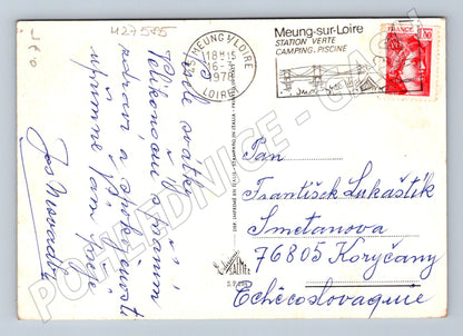 Pohlednice Francie Velikonoce kuřátka 1978 (M27585)