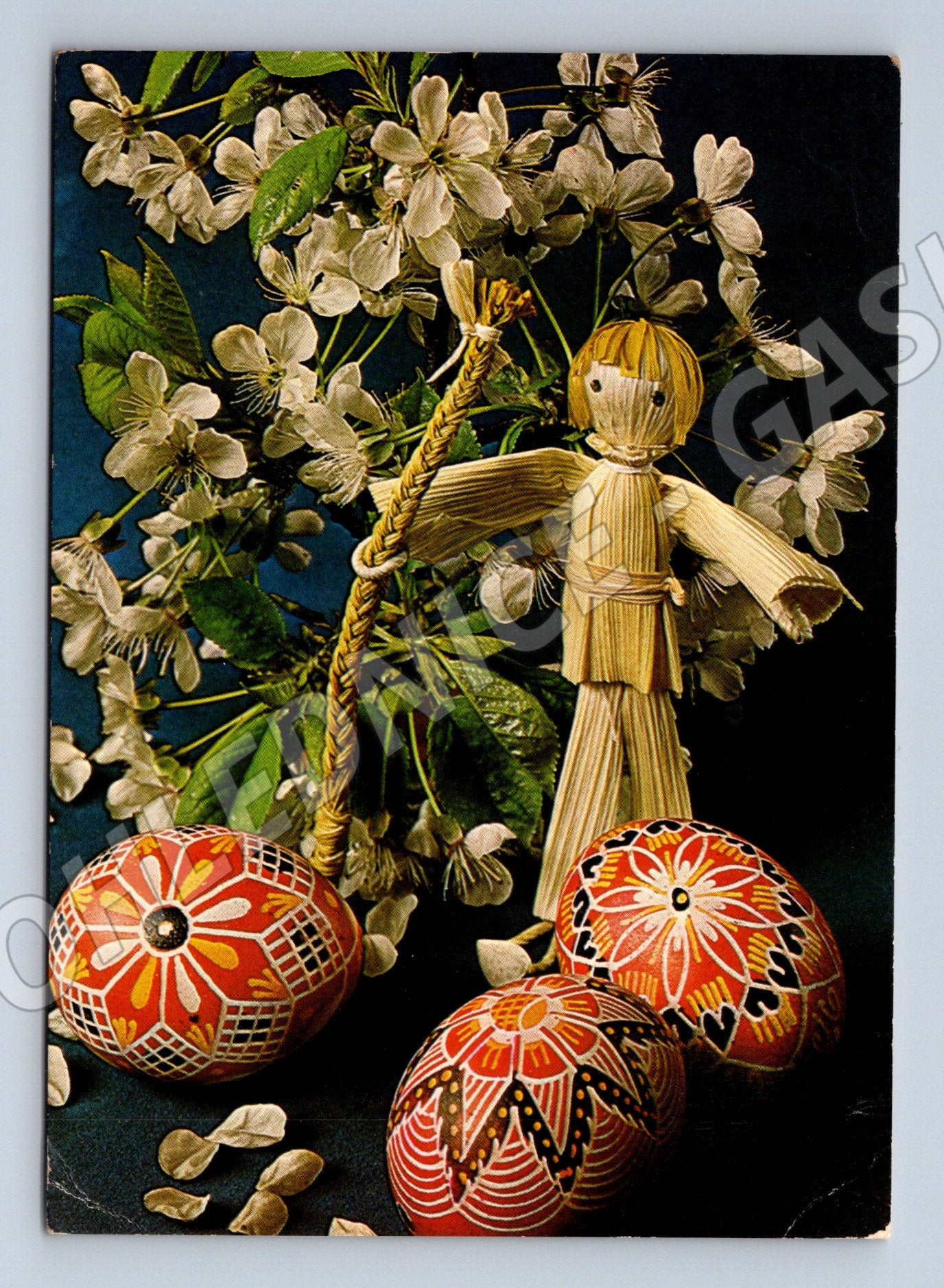 Pohlednice Velikonoční motiv 1980s (M27621)