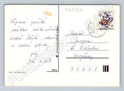 Pohlednice Československo Velikonoce zátiší (M27637)