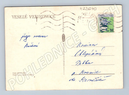 Pohlednice Velikonoce kraslice 1971 (M27640)