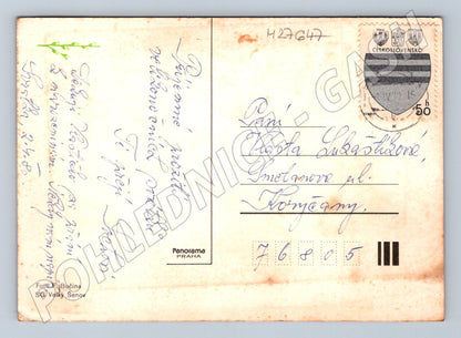 Pohlednice Velikonoční motiv vajíčka a květy 1983 (M27647)