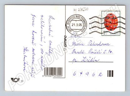 Pohlednice Velikonoční vajíčka Bystřice n.P. 2005 (M27671)