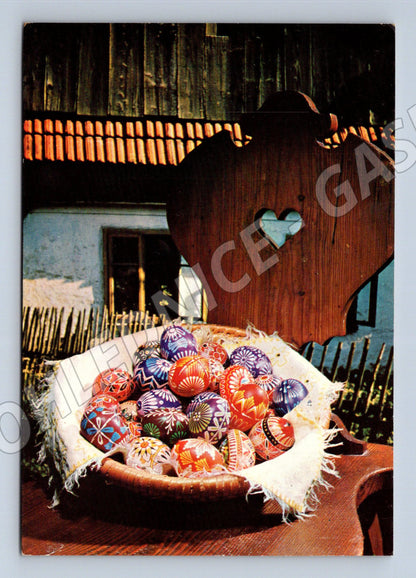 Pohlednice Velikonoční pozdrav kraslice 1968 (M27682)
