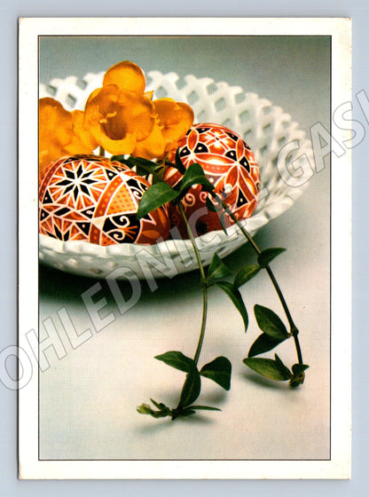 Pohlednice Velikonoce vajíčka 1994 (M27687)