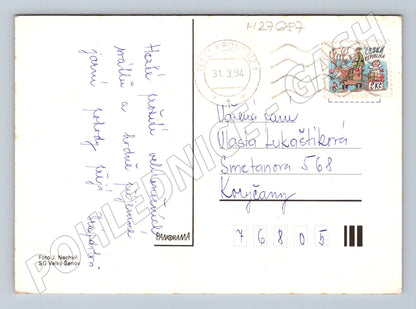 Pohlednice Velikonoce vajíčka 1994 (M27687)