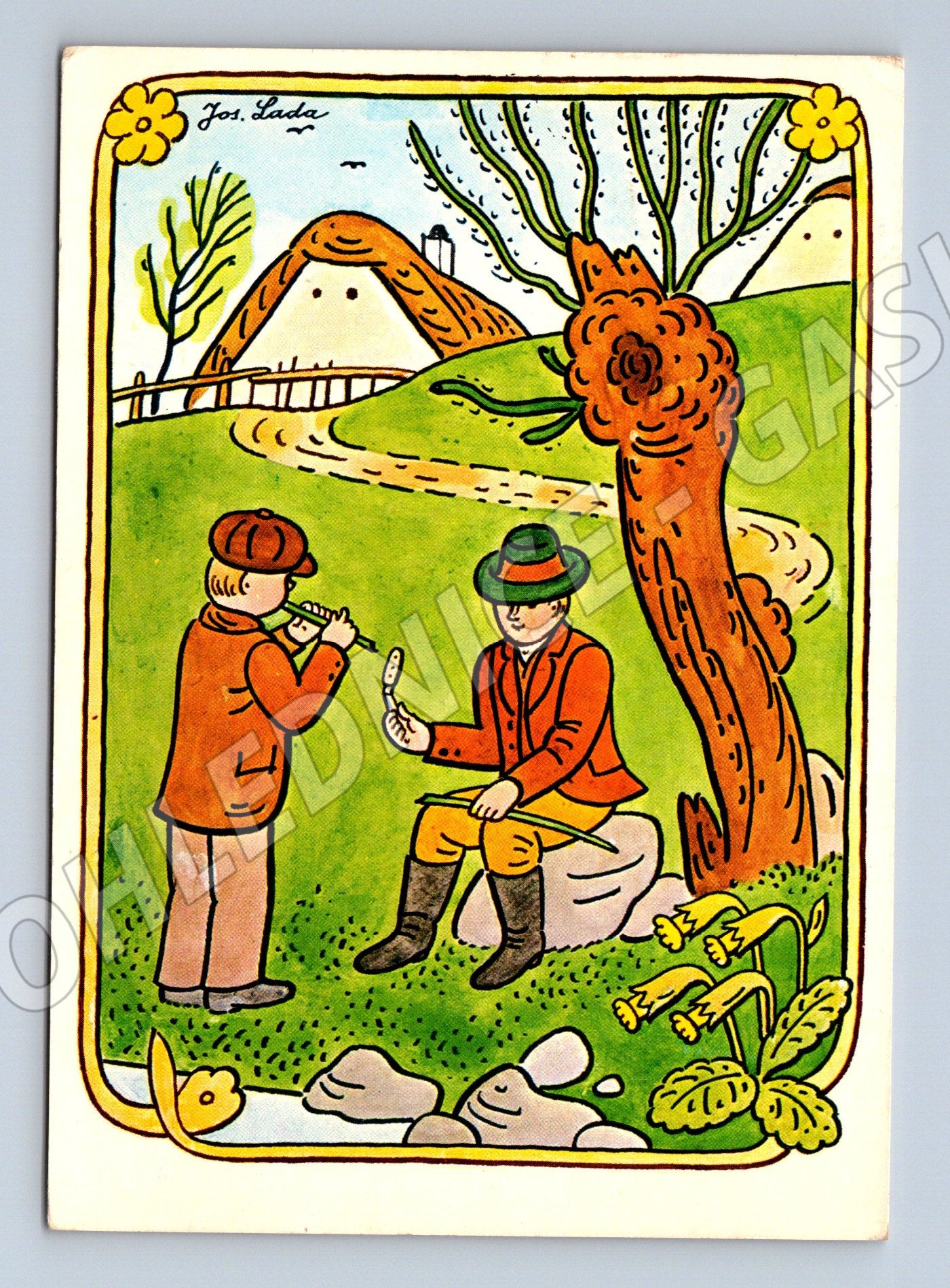 Pohlednice Josef Lada velikonoční motiv (M27729)