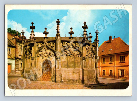 Pohlednice Kutná Hora Kamenná kašna 1942 (M27751)