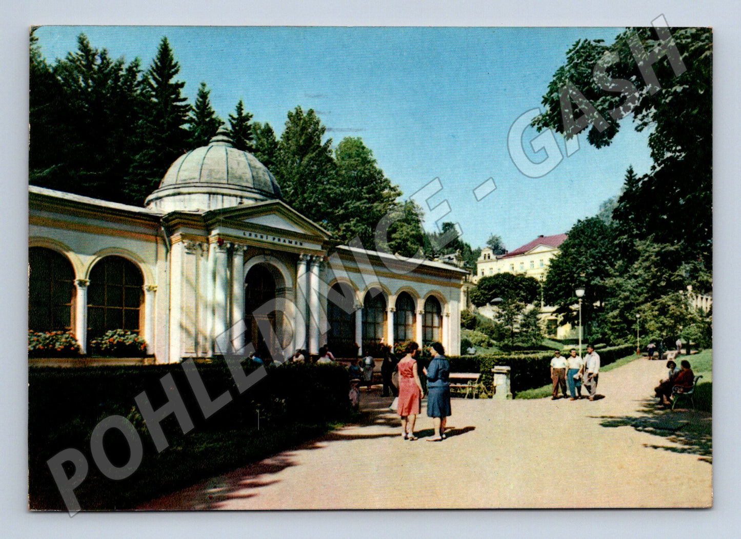 Pohlednice Mariánské Lázně Lesní pramen 1964 (M27755)