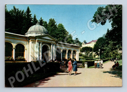Pohlednice Mariánské Lázně Lesní pramen 1964 (M27755)